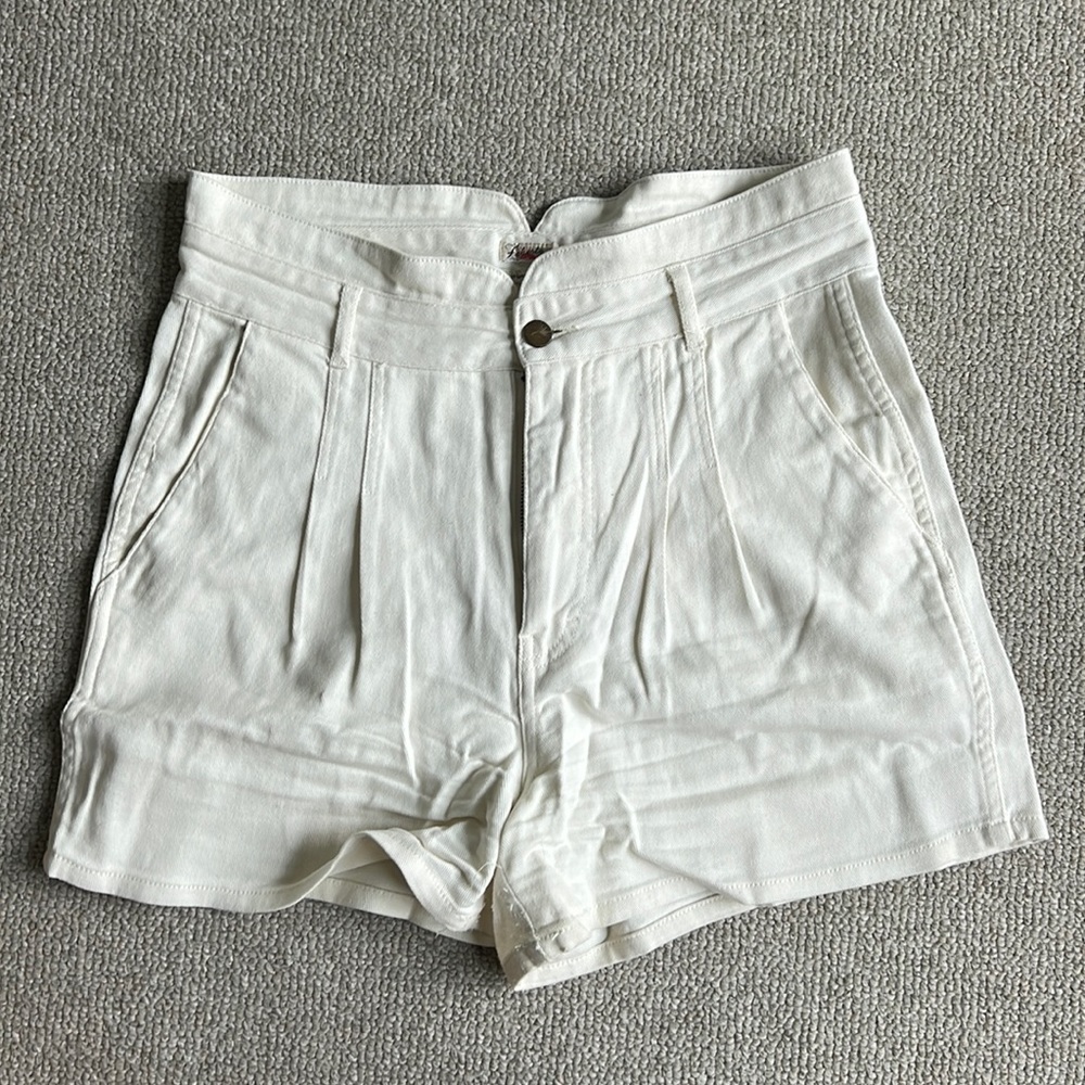 Faherty high waisted shorts, size Large